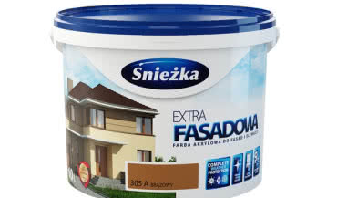 Nowa kolekcja farb fasadowych Śnieżki