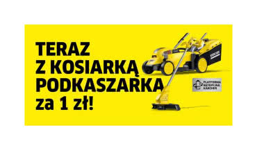 Podkaszarka Kärcher za 1 zł brutto - sprawdź warunki promocji!