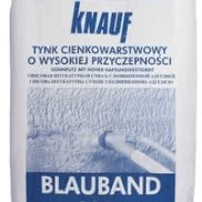 Jednowarstwowy tynk maszynowy Blauband
