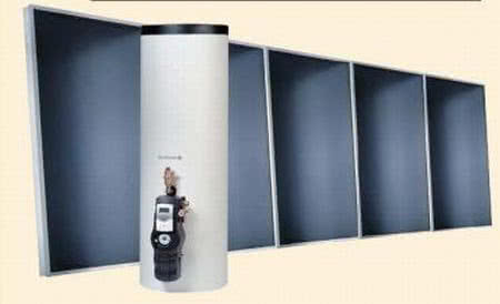 System solarny DIETRISOL KOMBI LIGHT 750-11