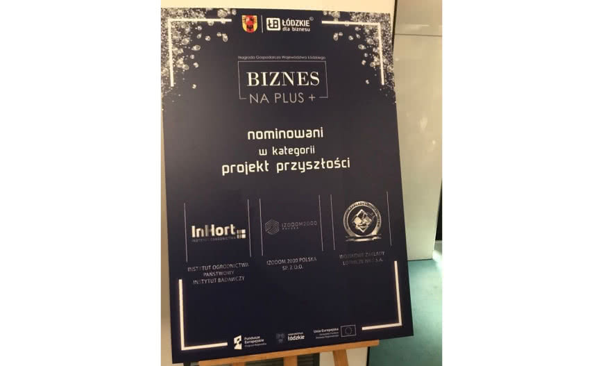 Izodom 2000 Polska laureatem nagrody Biznes na Plus